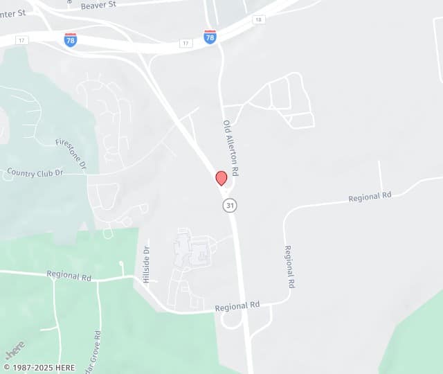 Location Map: 1465 Route 31 South Annandale, NJ 08801